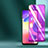 Xiaomi Redmi 10 Power用強化ガラス フル液晶保護フィルム アンチグレア ブルーライト Xiaomi ブラック