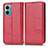 Xiaomi Redmi 10 Prime Plus 5G用手帳型 レザーケース スタンド カバー C03X Xiaomi レッド
