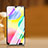 Xiaomi Redmi 11 Prime 4G用強化ガラス フル液晶保護フィルム F02 Xiaomi ブラック
