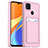 Xiaomi Redmi 9 Activ用360度 フルカバー極薄ソフトケース シリコンケース 耐衝撃 全面保護 バンパー HD1 Xiaomi ローズゴールド