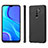 Xiaomi Redmi 9用極薄ソフトケース シリコンケース 耐衝撃 全面保護 マグネット式 バンパー S01D Xiaomi ブラック