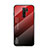 Xiaomi Redmi 9用ハイブリットバンパーケース プラスチック 鏡面 虹 グラデーション 勾配色 カバー LS1 Xiaomi 