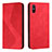 Xiaomi Redmi 9AT用手帳型 レザーケース スタンド カバー H03X Xiaomi レッド