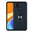 Xiaomi Redmi 9C NFC用ハイブリットバンパーケース プラスチック アンド指輪 マグネット式 S02 Xiaomi ミッドナイトネイビー