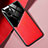 Xiaomi Redmi A1用シリコンケース ソフトタッチラバー レザー柄 アンドマグネット式 Xiaomi レッド