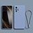 Xiaomi Redmi Note 10S 4G用360度 フルカバー極薄ソフトケース シリコンケース 耐衝撃 全面保護 バンパー YK2 Xiaomi ラベンダーグレー