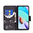Xiaomi Redmi Note 11 4G (2021)用手帳型 レザーケース スタンド パターン カバー B01F Xiaomi 