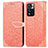 Xiaomi Redmi Note 11 Pro+ Plus 5G用手帳型 レザーケース スタンド パターン カバー S04D Xiaomi オレンジ