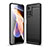 Xiaomi Redmi Note 11 Pro+ Plus 5G用シリコンケース ソフトタッチラバー ライン カバー Xiaomi ブラック