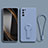 Xiaomi Redmi Note 11 SE 5G用極薄ソフトケース シリコンケース 耐衝撃 全面保護 スタンド バンパー Xiaomi ラベンダーグレー