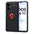 Xiaomi Redmi Note 11R 5G用極薄ソフトケース シリコンケース 耐衝撃 全面保護 アンド指輪 マグネット式 バンパー SD1 Xiaomi 