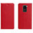 Xiaomi Redmi Note 9用手帳型 レザーケース スタンド カバー C04 Xiaomi レッド