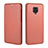 Xiaomi Redmi Note 9 Pro用手帳型 レザーケース スタンド カバー L06Z Xiaomi ブラウン