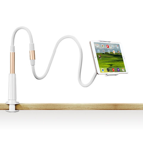 Apple iPad Air 4 10.9 (2020)用スタンドタイプのタブレット クリップ式 フレキシブル仕様 T33 アップル ゴールド