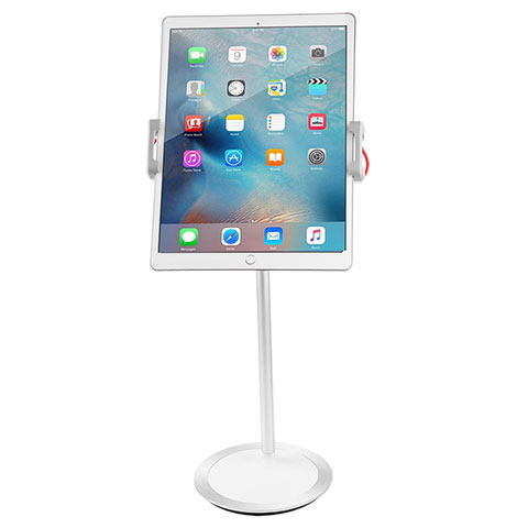 Apple iPad Air 4 10.9 (2020)用スタンドタイプのタブレット クリップ式 フレキシブル仕様 K27 アップル ホワイト