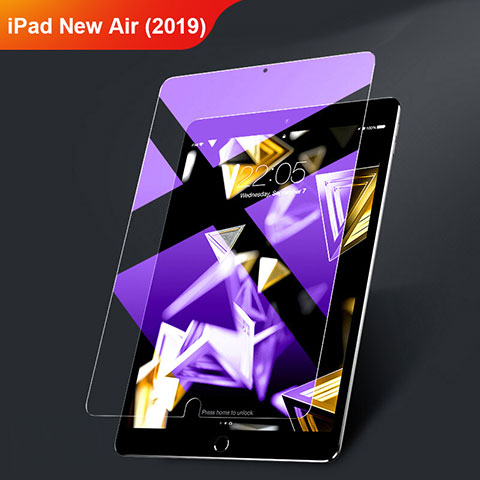 Apple iPad New Air (2019) 10.5用アンチグレア ブルーライト 強化ガラス 液晶保護フィルム アップル クリア