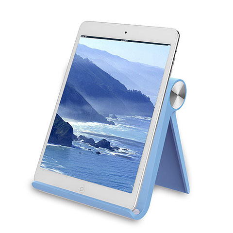 Apple iPad Pro 11 (2022)用スタンドタイプのタブレット ホルダー ユニバーサル T28 アップル ブルー