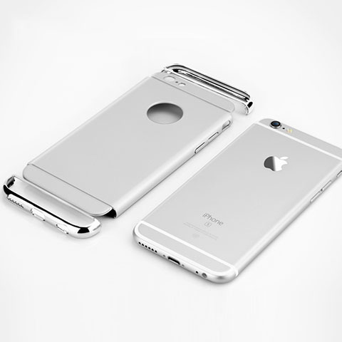 Apple iPhone 6S Plus用ケース 高級感 手触り良い アルミメタル 製の金属製 A01 アップル シルバー