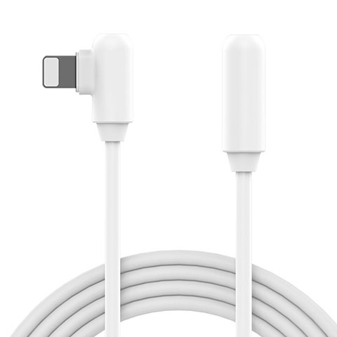 Apple iPhone 7 Plus用USBケーブル 充電ケーブル D22 アップル ホワイト