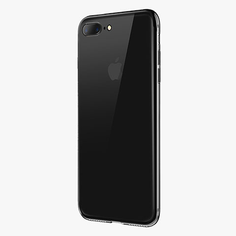 Apple iPhone 7 Plus用極薄ソフトケース シリコンケース 耐衝撃 全面保護 クリア透明 H04 アップル クリア