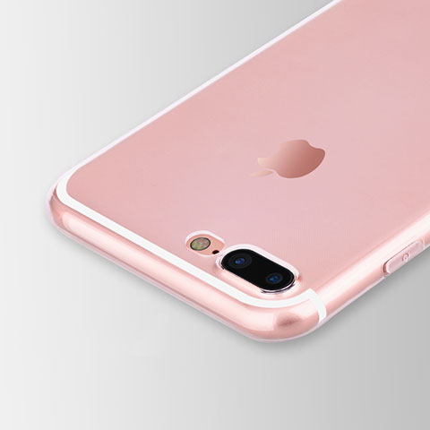 Apple iPhone 7 Plus用極薄ソフトケース シリコンケース 耐衝撃 全面保護 クリア透明 Z01 アップル クリア