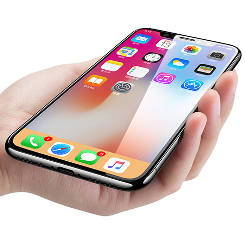 Apple iPhone Xs用強化ガラス 液晶保護フィルム F11 アップル クリア