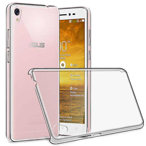 Asus Zenfone Live ZB501KL用ハードケース クリスタル クリア透明 Asus クリア