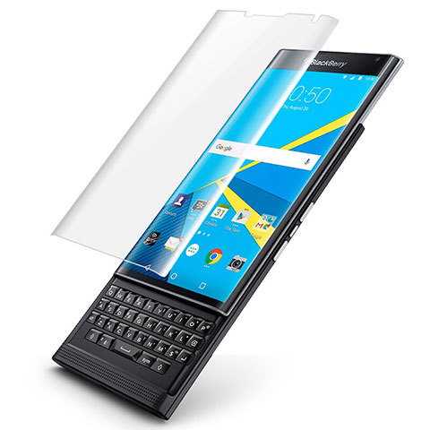 Blackberry Priv用強化ガラス 液晶保護フィルム T02 Blackberry クリア