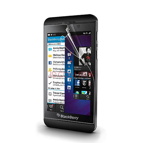 Blackberry Z10用高光沢 液晶保護フィルム Blackberry クリア