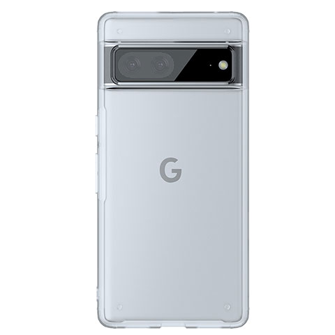 Google Pixel 7 5G用ハイブリットバンパーケース クリア透明 プラスチック カバー WL1 グーグル クリア