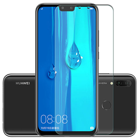 Huawei Enjoy 9 Plus用強化ガラス 液晶保護フィルム T01 ファーウェイ クリア