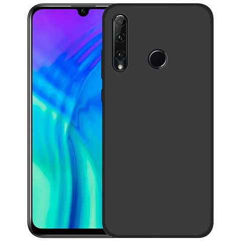 Huawei Enjoy 9s用極薄ソフトケース シリコンケース 耐衝撃 全面保護 S02 ファーウェイ ブラック