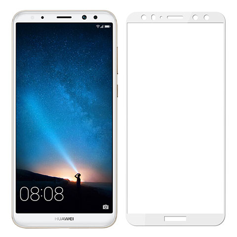 Huawei G10用強化ガラス フル液晶保護フィルム F03 ファーウェイ ホワイト