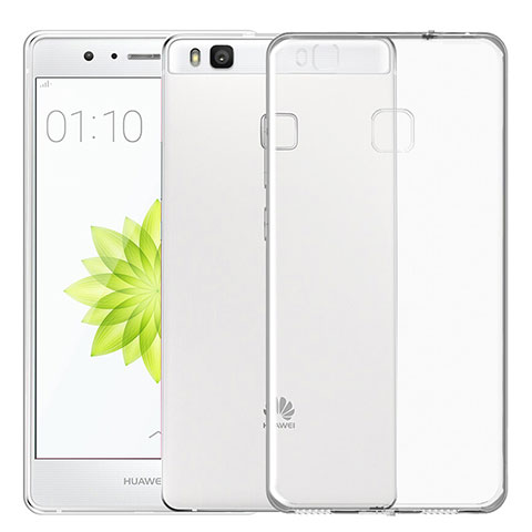 Huawei G9 Lite用極薄ソフトケース シリコンケース 耐衝撃 全面保護 クリア透明 T02 ファーウェイ クリア