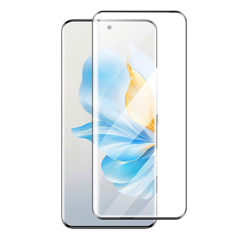 Huawei Honor 100 5G用強化ガラス フル液晶保護フィルム F04 ファーウェイ ブラック