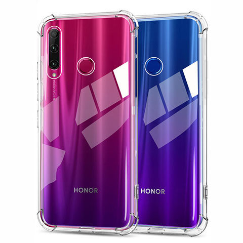 Huawei Honor 10i用極薄ソフトケース シリコンケース 耐衝撃 全面保護 クリア透明 K05 ファーウェイ クリア