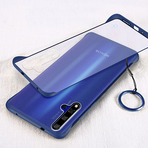 Huawei Honor 20S用ハードカバー クリスタル クリア透明 S01 ファーウェイ ネイビー