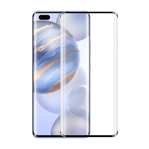 Huawei Honor 30 Pro+ Plus用強化ガラス フル液晶保護フィルム ファーウェイ ブラック