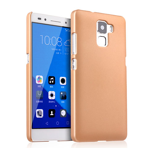 Huawei Honor 7 Dual SIM用ハードケース プラスチック 質感もマット ファーウェイ ゴールド