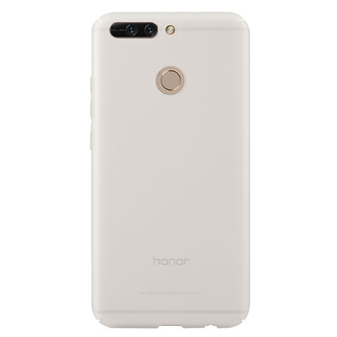 Huawei Honor 8 Pro用極薄ケース クリア透明 プラスチック ファーウェイ ホワイト