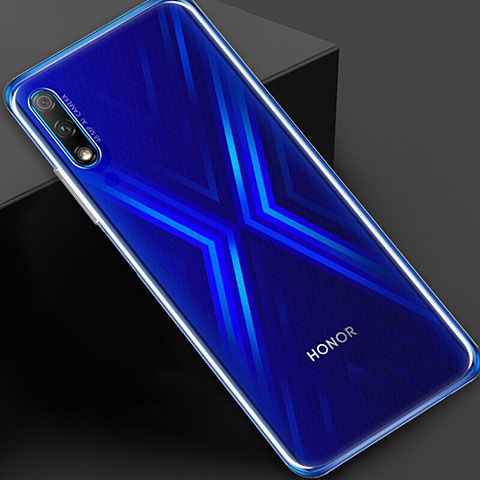 Huawei Honor 9X用極薄ソフトケース シリコンケース 耐衝撃 全面保護 クリア透明 T03 ファーウェイ クリア