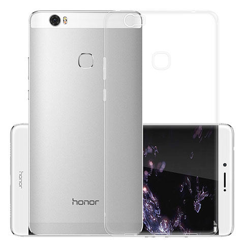 Huawei Honor Note 8用極薄ソフトケース シリコンケース 耐衝撃 全面保護 クリア透明 ファーウェイ クリア