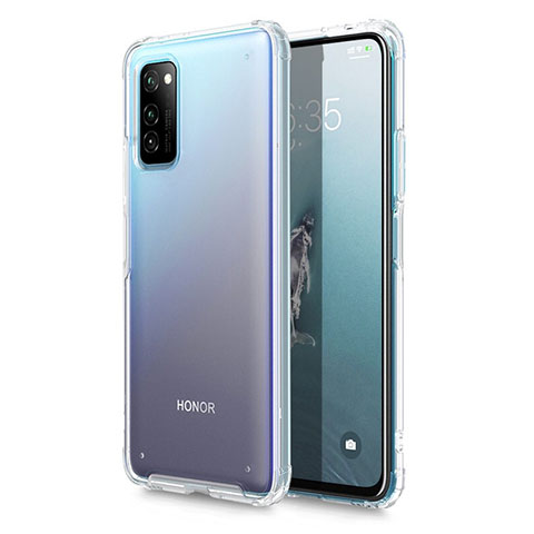 Huawei Honor V30 5G用極薄ケース クリア透明 プラスチック 質感もマットU01 ファーウェイ クリア