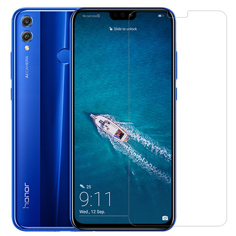 Huawei Honor View 10 Lite用強化ガラス 液晶保護フィルム T01 ファーウェイ クリア