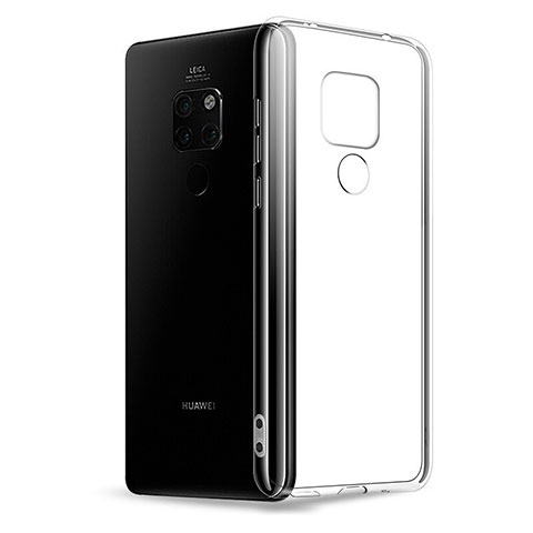 Huawei Mate 20用極薄ソフトケース シリコンケース 耐衝撃 全面保護 クリア透明 K03 ファーウェイ クリア