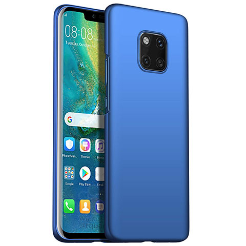 Huawei Mate 20 Pro用ハードケース プラスチック 質感もマット M05 ファーウェイ ネイビー