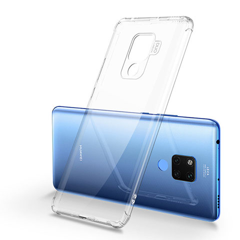 Huawei Mate 20 X 5G用極薄ソフトケース シリコンケース 耐衝撃 全面保護 クリア透明 S05 ファーウェイ クリア