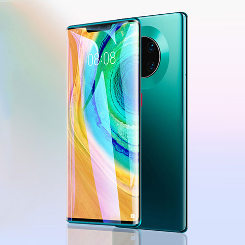 Huawei Mate 30 Pro 5G用アンチグレア ブルーライト 強化ガラス 液晶保護フィルム B01 ファーウェイ クリア