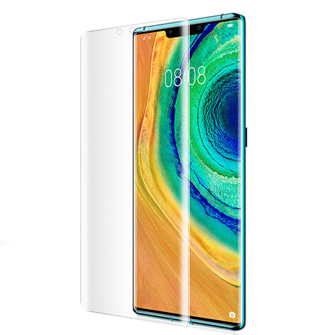 Huawei Mate 30 Pro用強化ガラス 液晶保護フィルム T01 ファーウェイ クリア