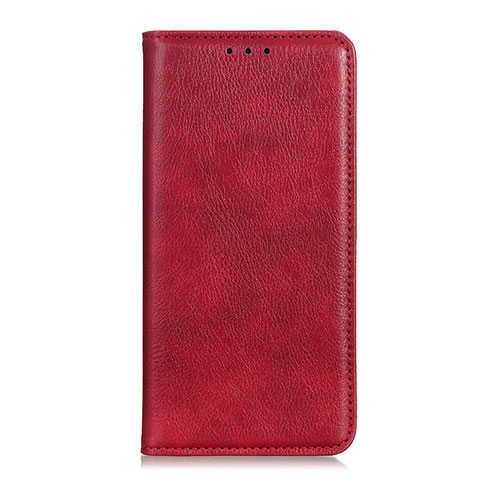 Huawei Mate 40用手帳型 レザーケース スタンド カバー ファーウェイ レッド